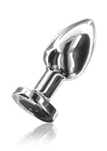 Il piccolo plug vibrante Glider argento