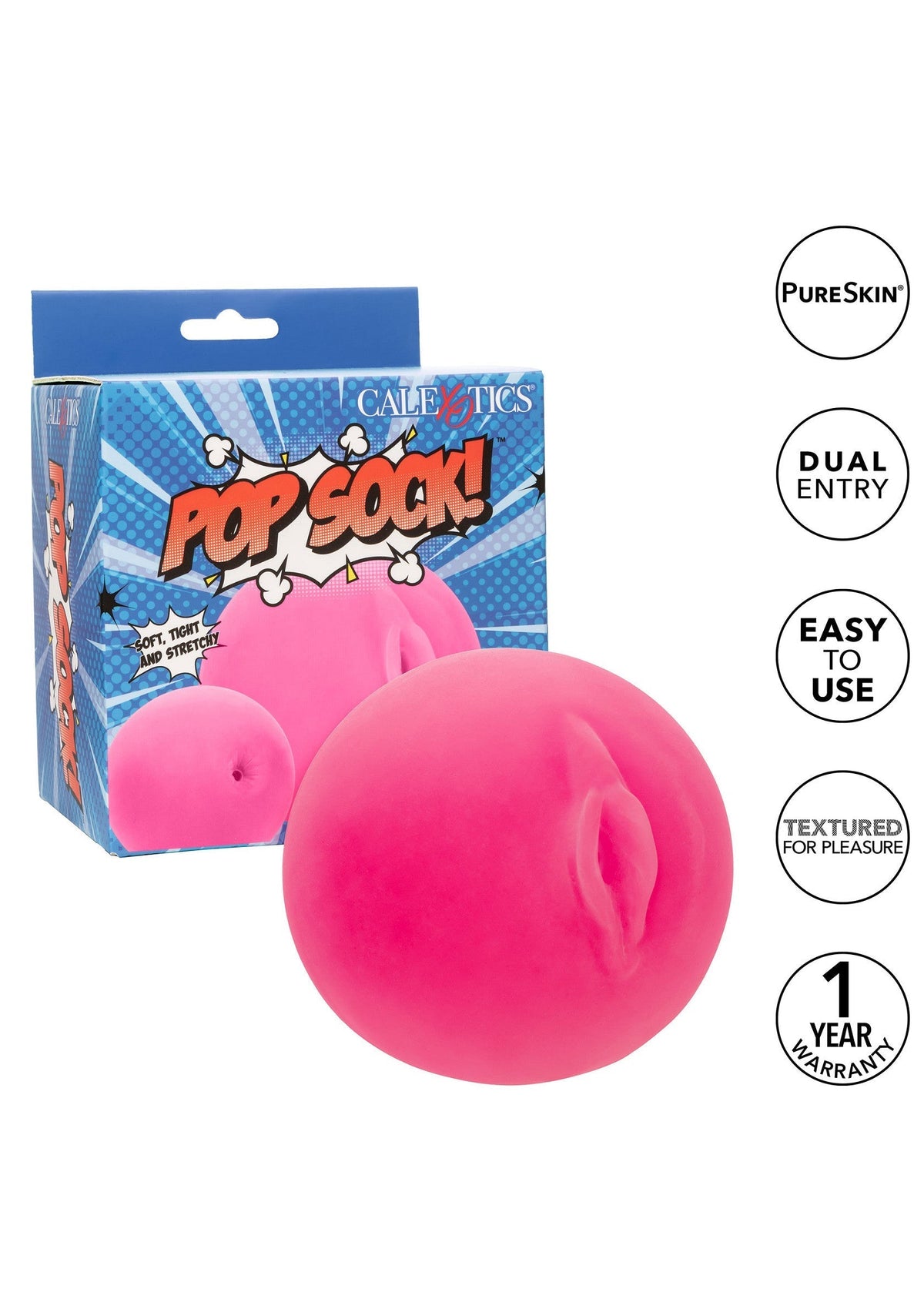 Pop Sock Pussy Ass rosa