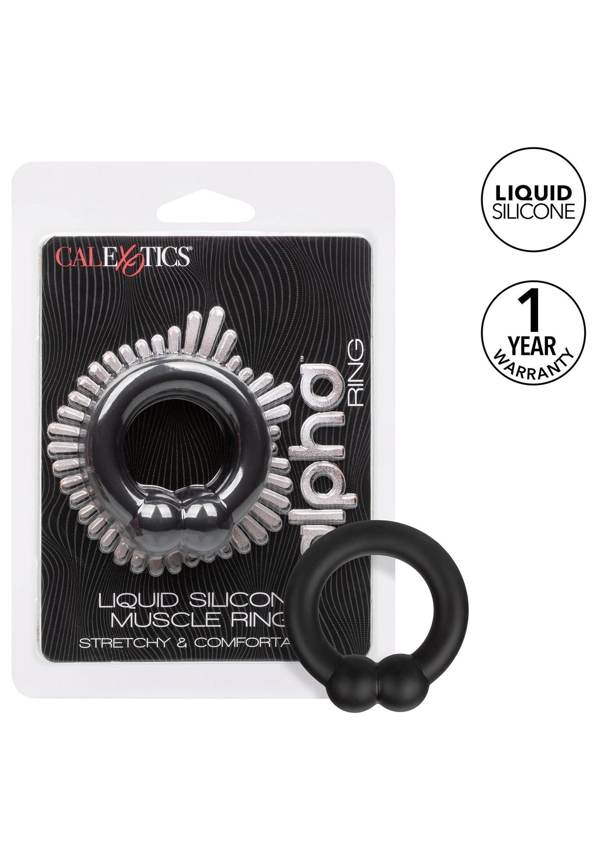 Anello Alpha Muscle nero