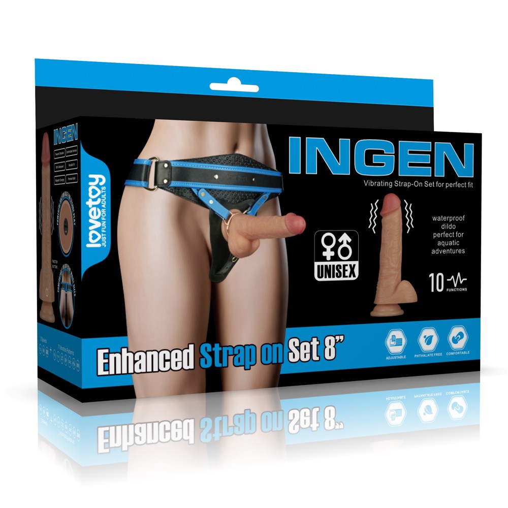 Set di cinghie vibranti potenziate da 8'' XS/S/M